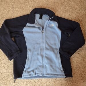 The North Face Women's Blue and Black Ski Jacket